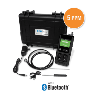 Aquasol POM-5B oximéter hegesztéshez 0,0005 % (5 PPM), Bluetooth csatlakozással