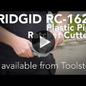 RIDGID Racsnis csővágó olló RC-1625, 3-42 mm RIDGID Racsnis csővágó olló RC-1625, 3-42 mm