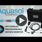 Aquasol POM-5B oximéter hegesztéshez 0,0005 % (5 PPM), Bluetooth csatlakozással
