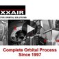 AXXAIR CC121ECO típusú orbitális csővágó berendezés 120 mm csőátmérőig 
