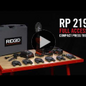 RIDGID Univerzális MINI préspofa 19kN cserélhető betétekkel TH, V, RF (RP-219)